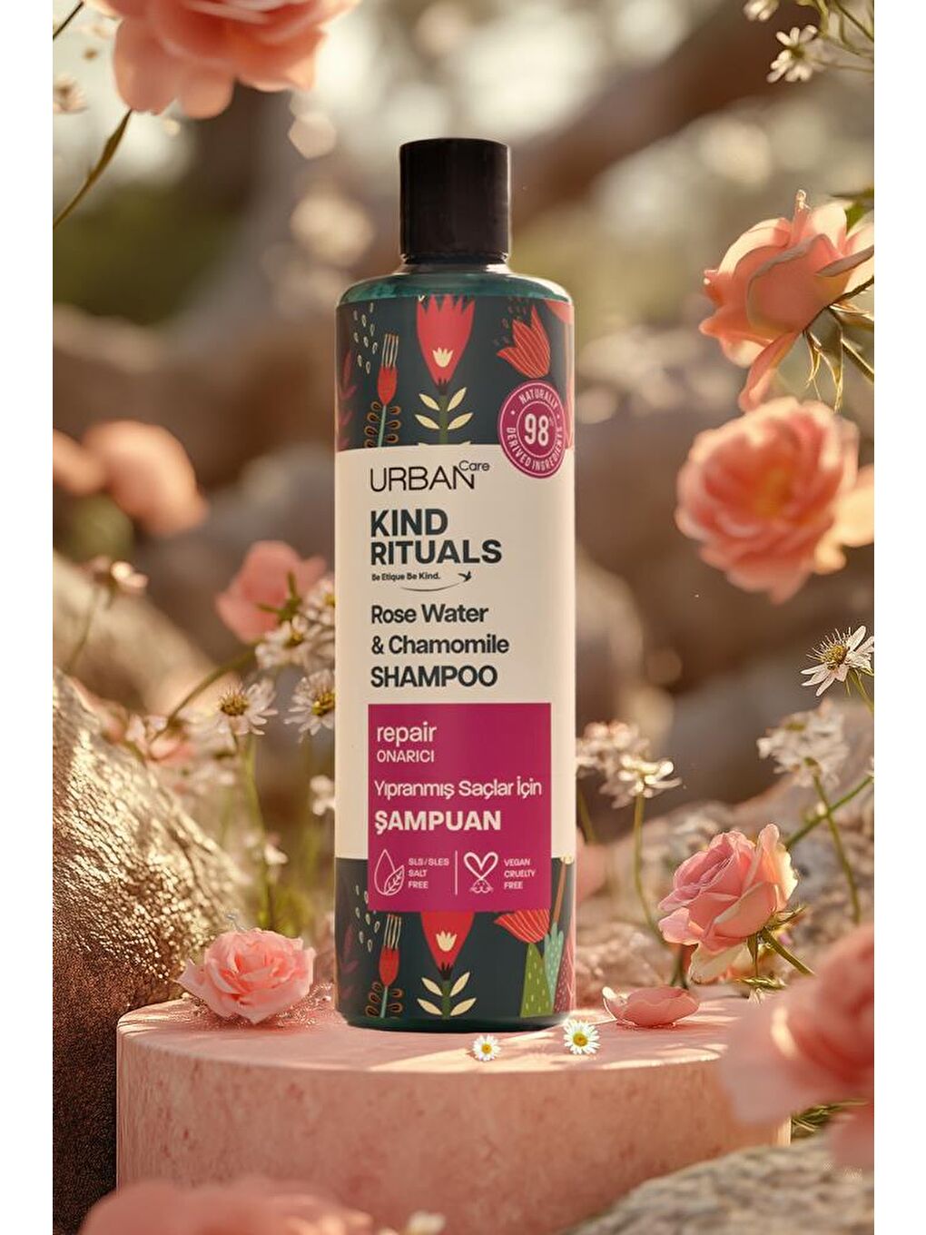 Urban Care Kind Rituals Rose Water Chamomile Şampuan 400 ML - 4