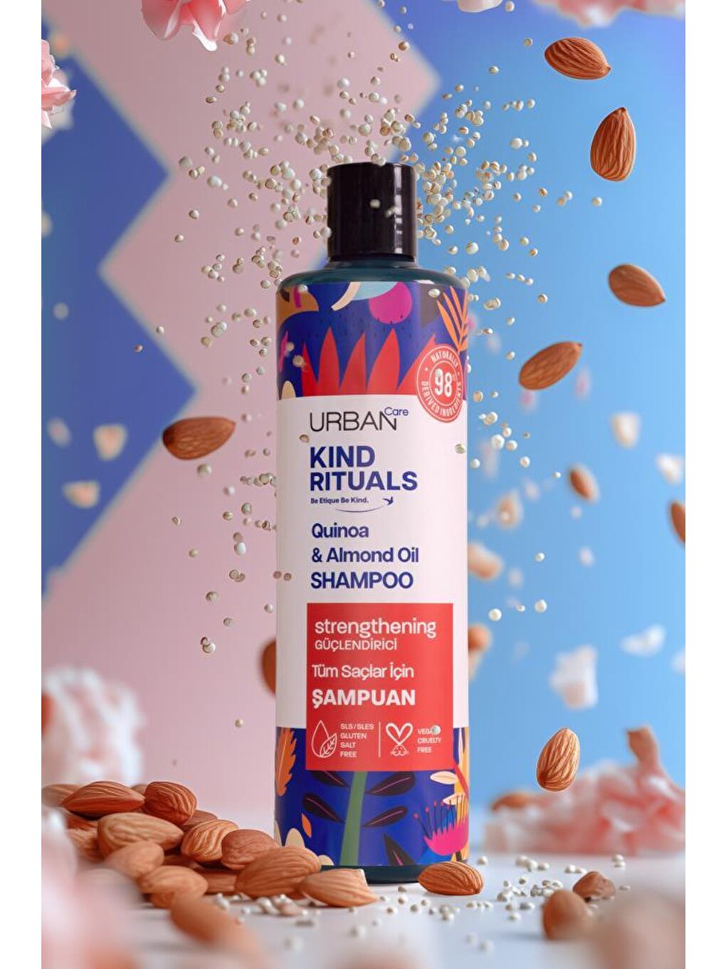 Urban Care Kind Rituals Kinoa Almond Oil Şampuan 400 ML - 4