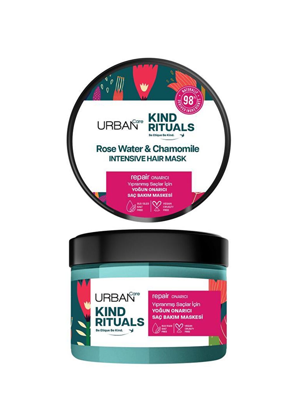 Urban Care Kind Rituals Rose Water Chamomile Saç Bakım Maskesi 230 ML - 1