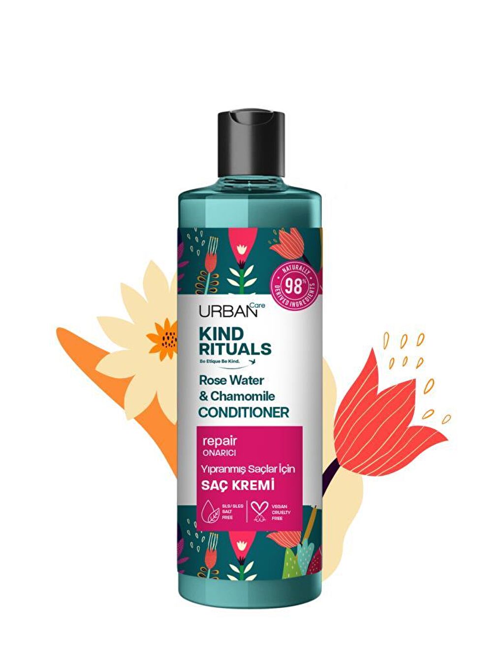 Urban Care Kind Rituals Rose Water Chamomile Saç Kremi 250 ML - 2