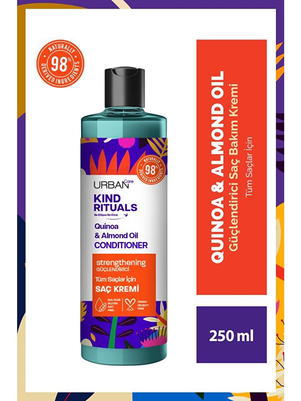 Urban Care Kind Rituals Kinoa Almond Oil Saç Kremi 250 ML