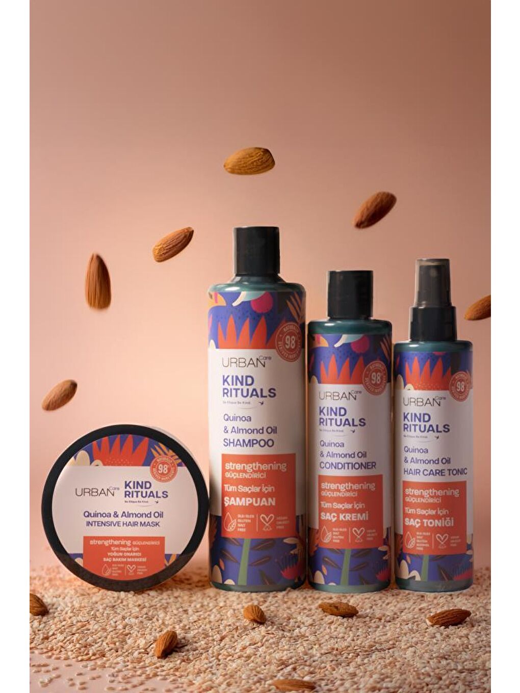 Urban Care Kind Rituals Kinoa Almond Oil Saç Kremi 250 ML - 4