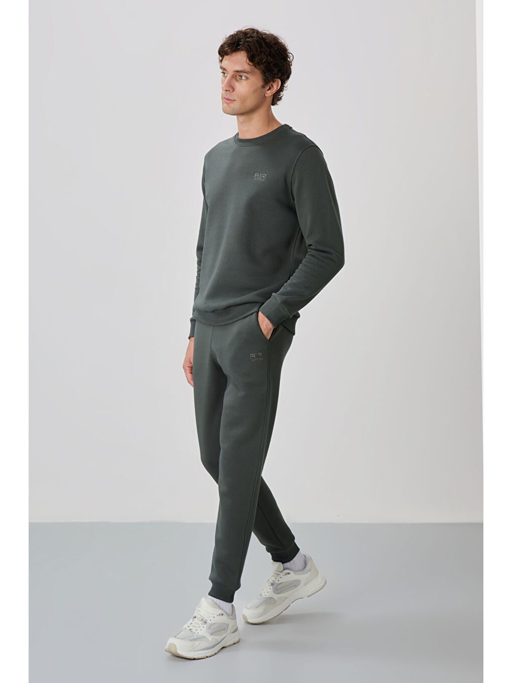 Andy Haki Şardonlu Erkek Eşofman Takım - 85190