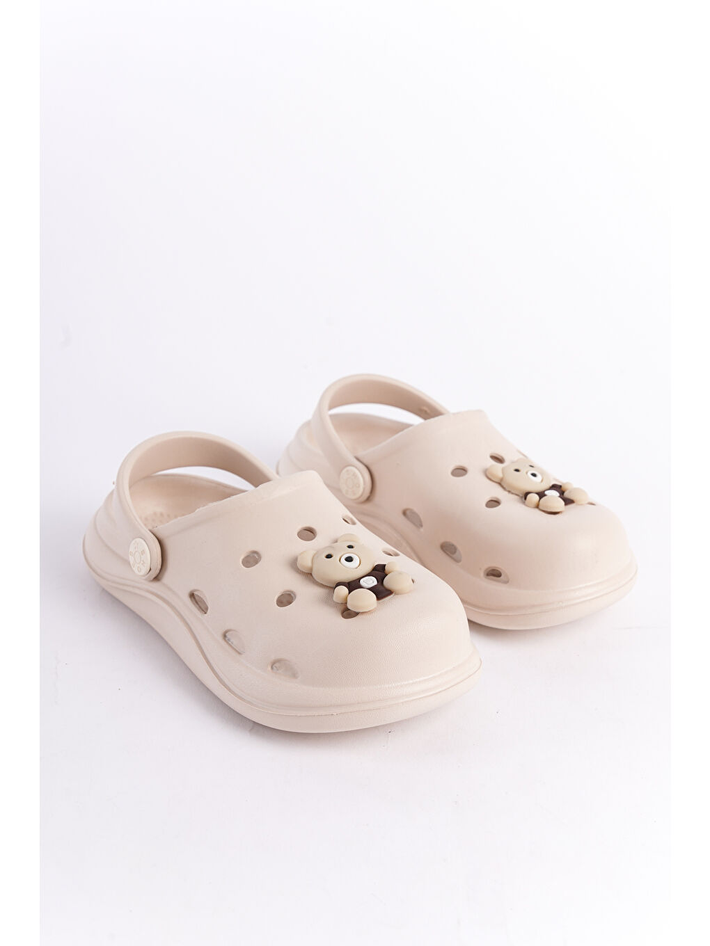 Bej D303 Günlük Ortopedik Erkek Çocuk Terlik-5