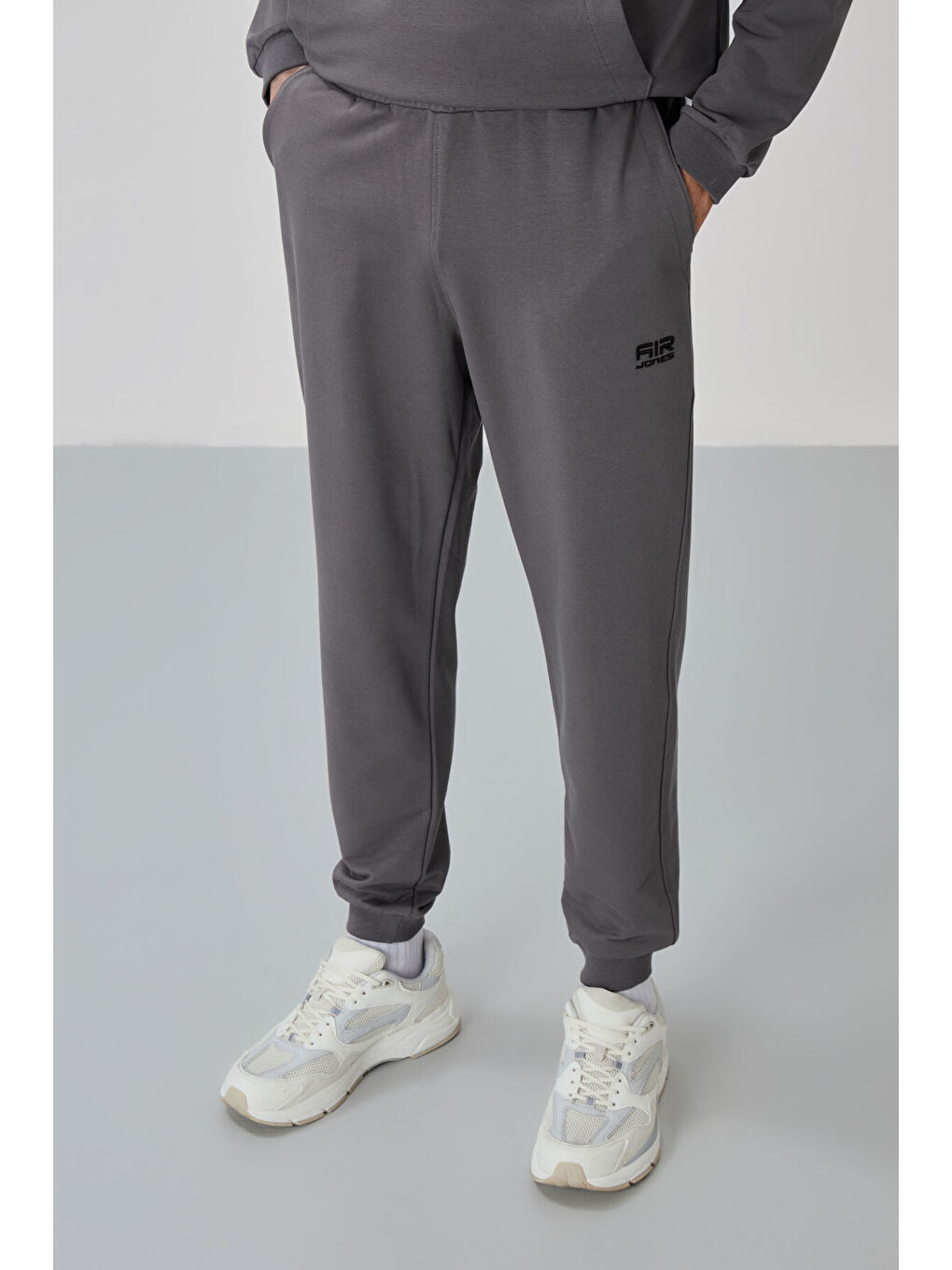 Herbert Koyu Gri  Dik Yaka Eşofman Takım - 85233-2