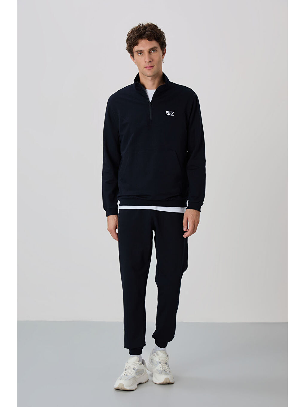 Herbert Lacivert  Dik Yaka Eşofman Takım - 85233