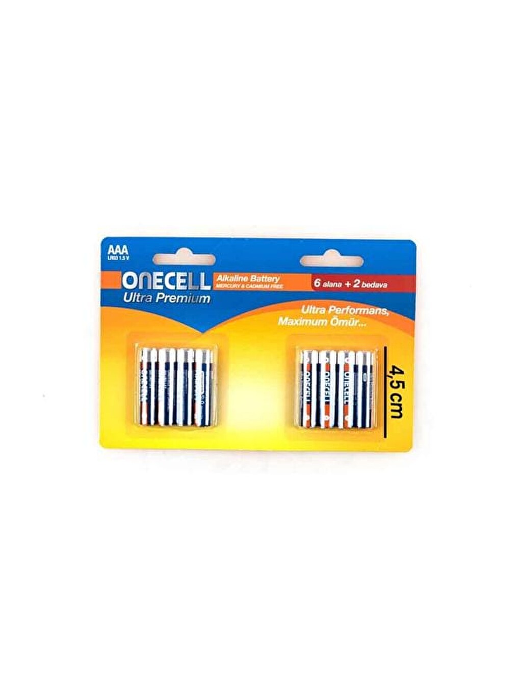 Ultra Premium Alkalin 1,5 V. 8'li Aaa Boy Pil-2