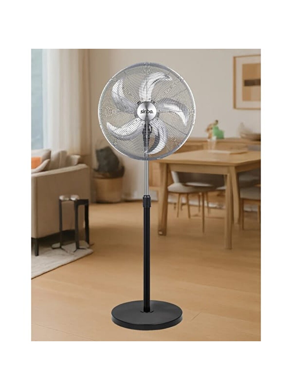 Sf-6792 Ayaklı Vantilatör - Siyah - 130 Watt-2