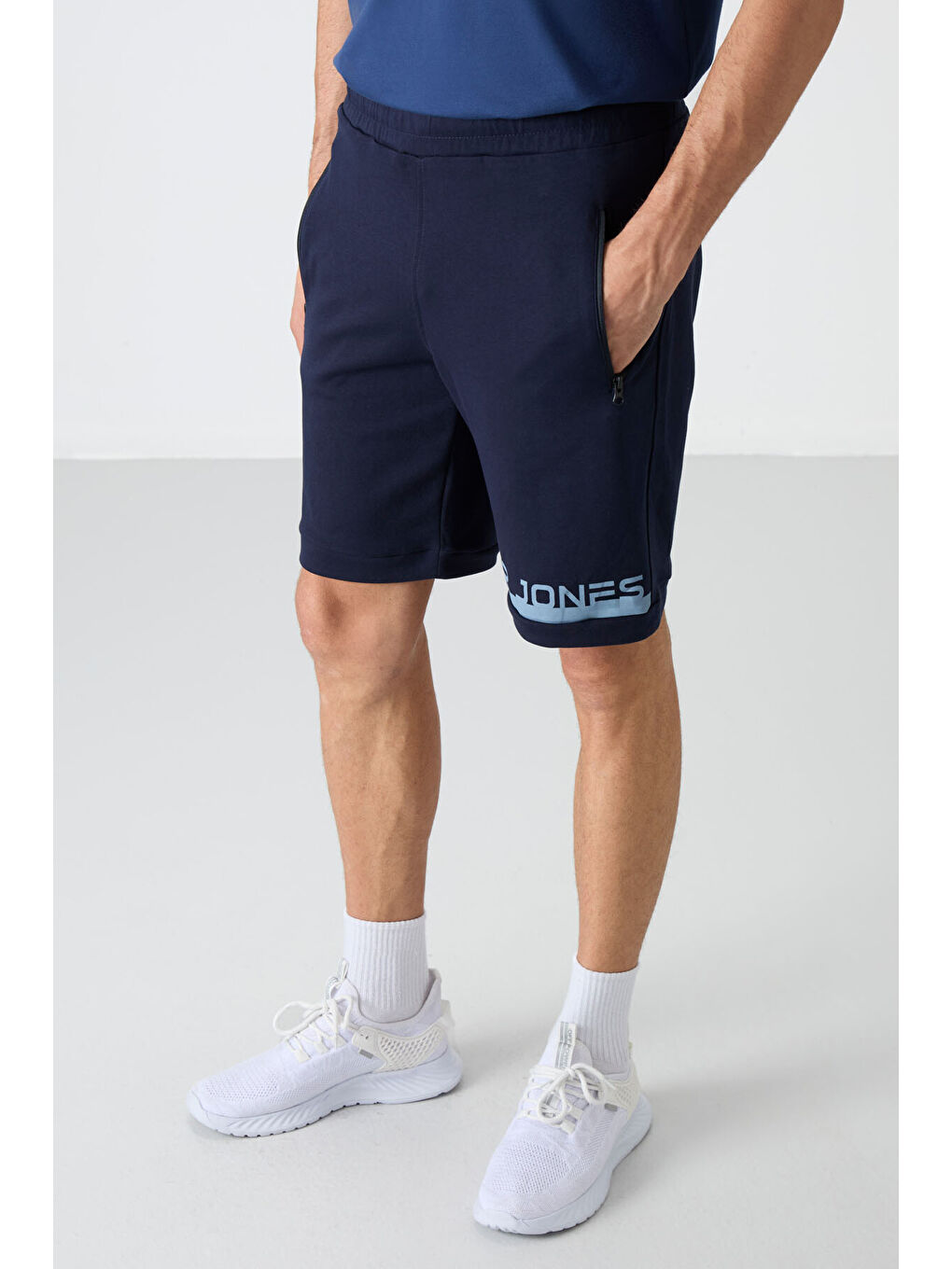 Albie İndigo Standart Kalıp Erkek Şort - 81241-2