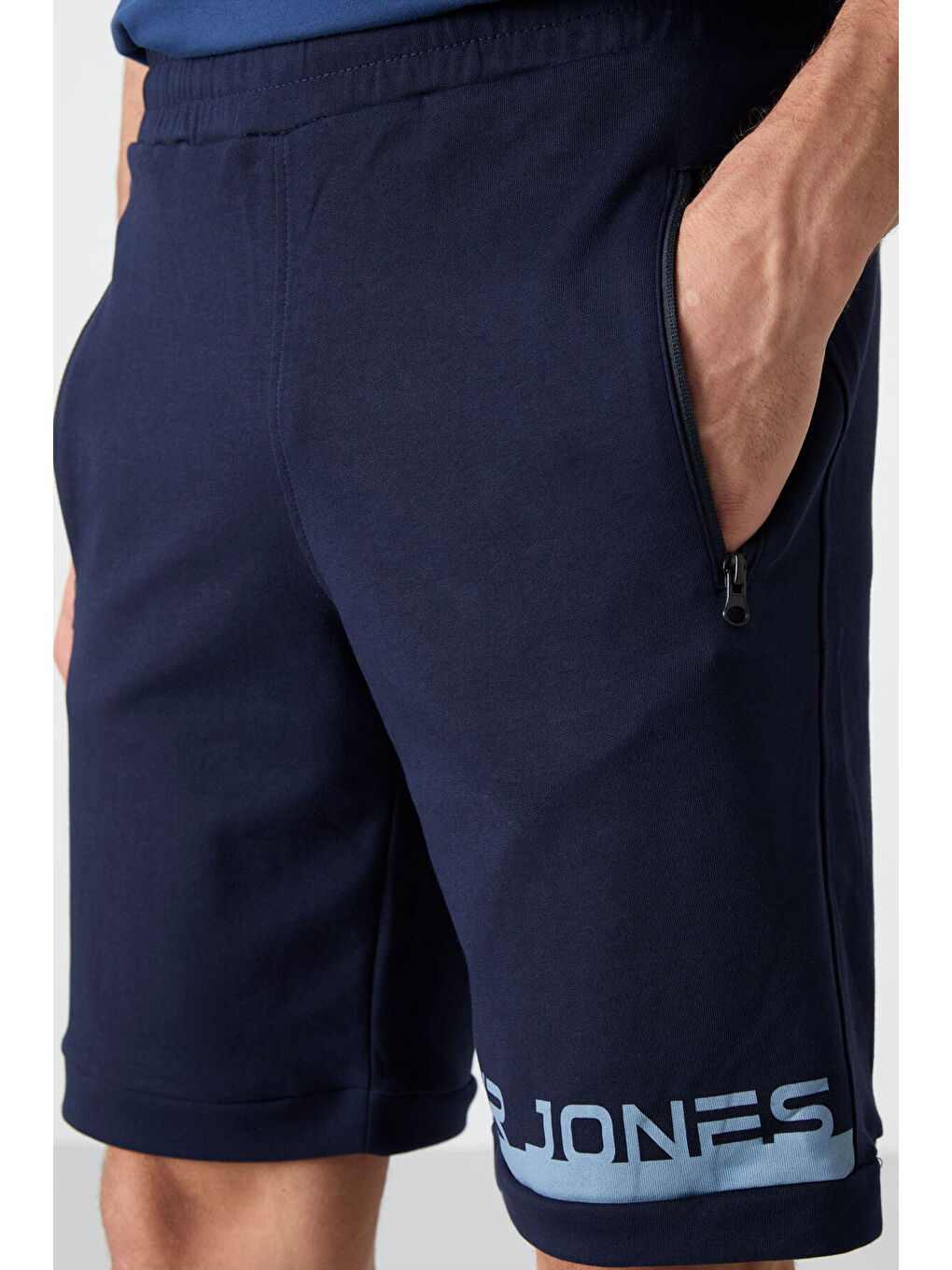 Albie İndigo Standart Kalıp Erkek Şort - 81241-3