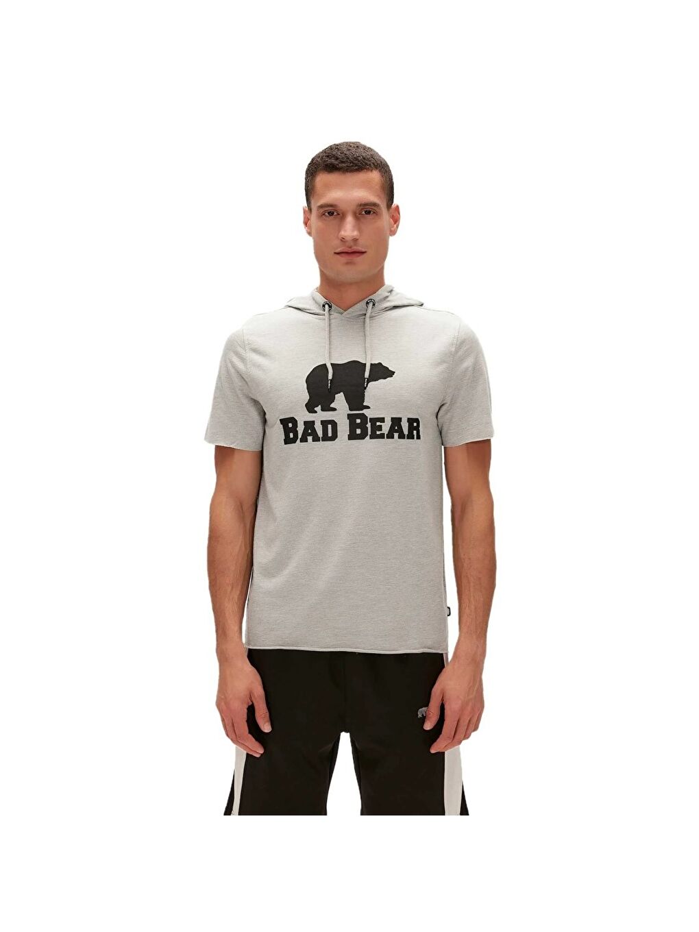 Bad Bear Practice Sleeveless Erkek Gri Yuvarlak Yaka Sweatshirt