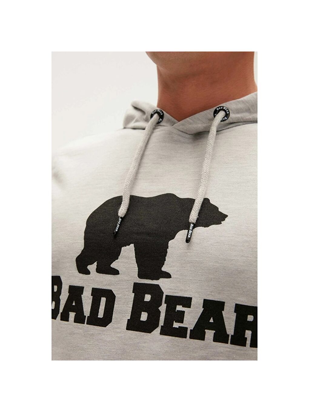 Bad Bear Practice Sleeveless Erkek Gri Yuvarlak Yaka Sweatshirt - 1