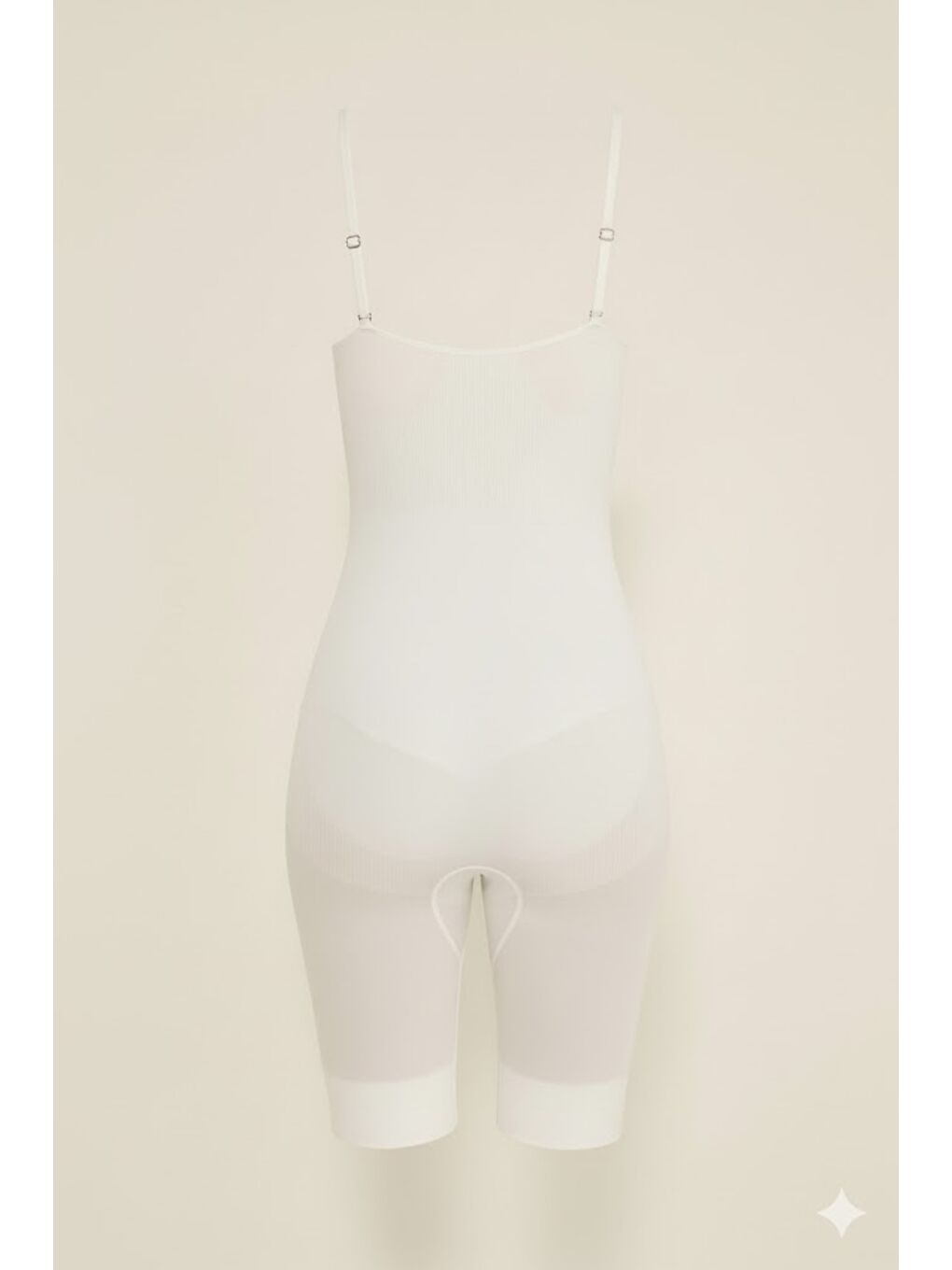 C12071 İz Yapmayan Boxer Korse Beyaz-1