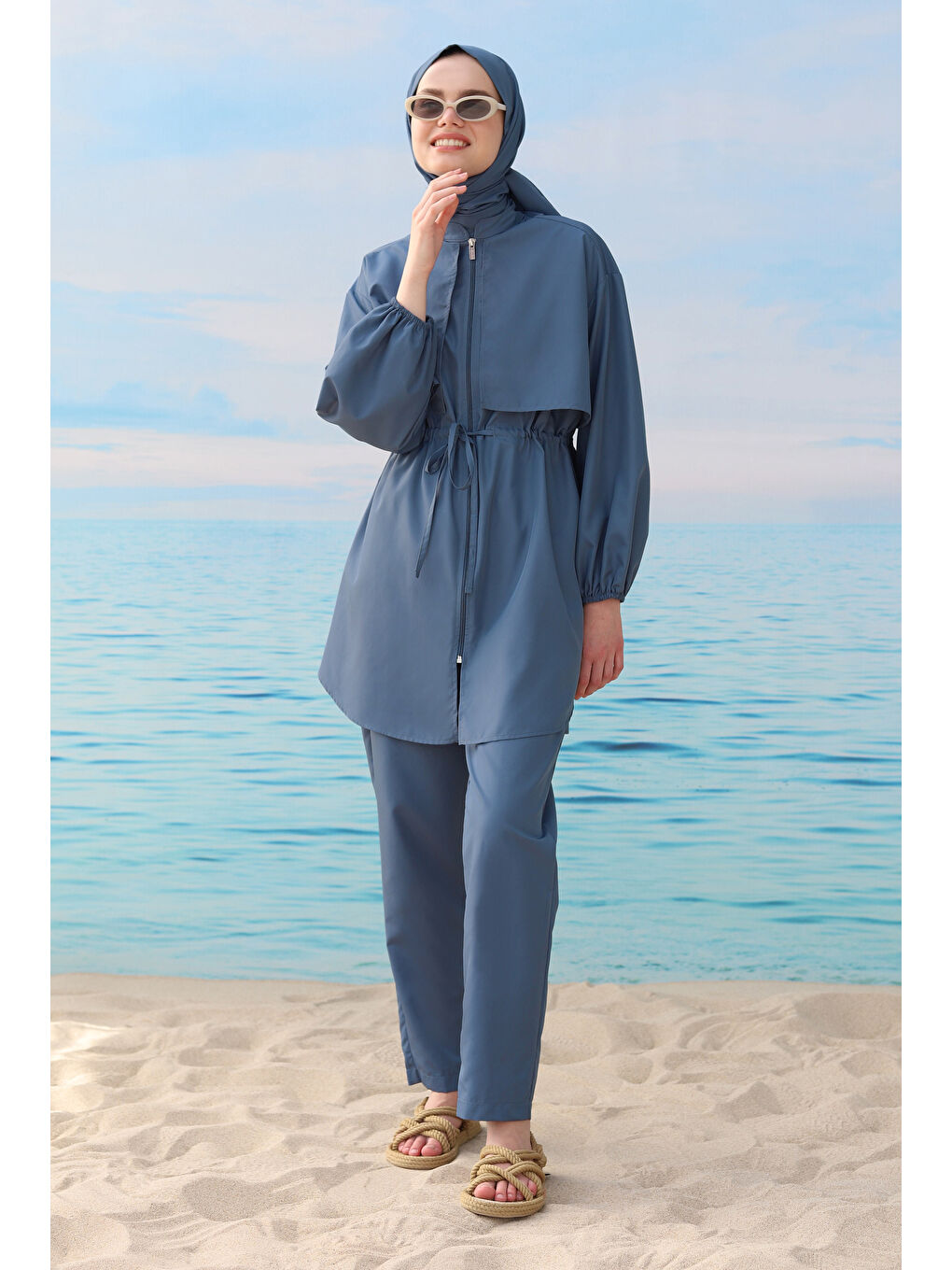 Rüzgarlıklı Yüzme Takımı Mavi-1