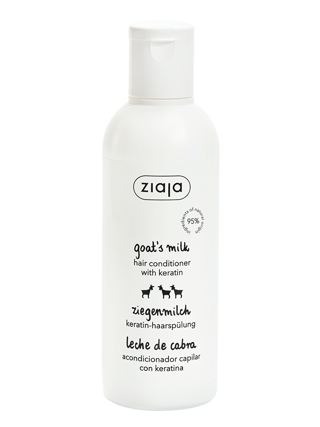 ZIAJA Keçi Sütü Keratin İçerikli Saç Kremi 200 Ml
