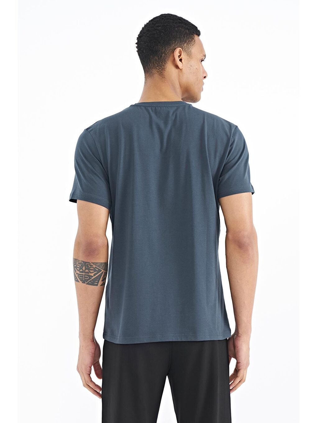 George Orman Yeşili Standart Kalıp Erkek Tişört - 88220-4