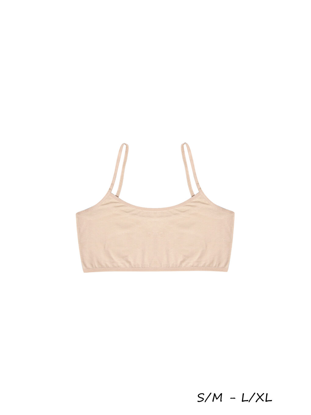 Karışık Kadın Renkli İp Askılı Büstiyer 5'Li-1