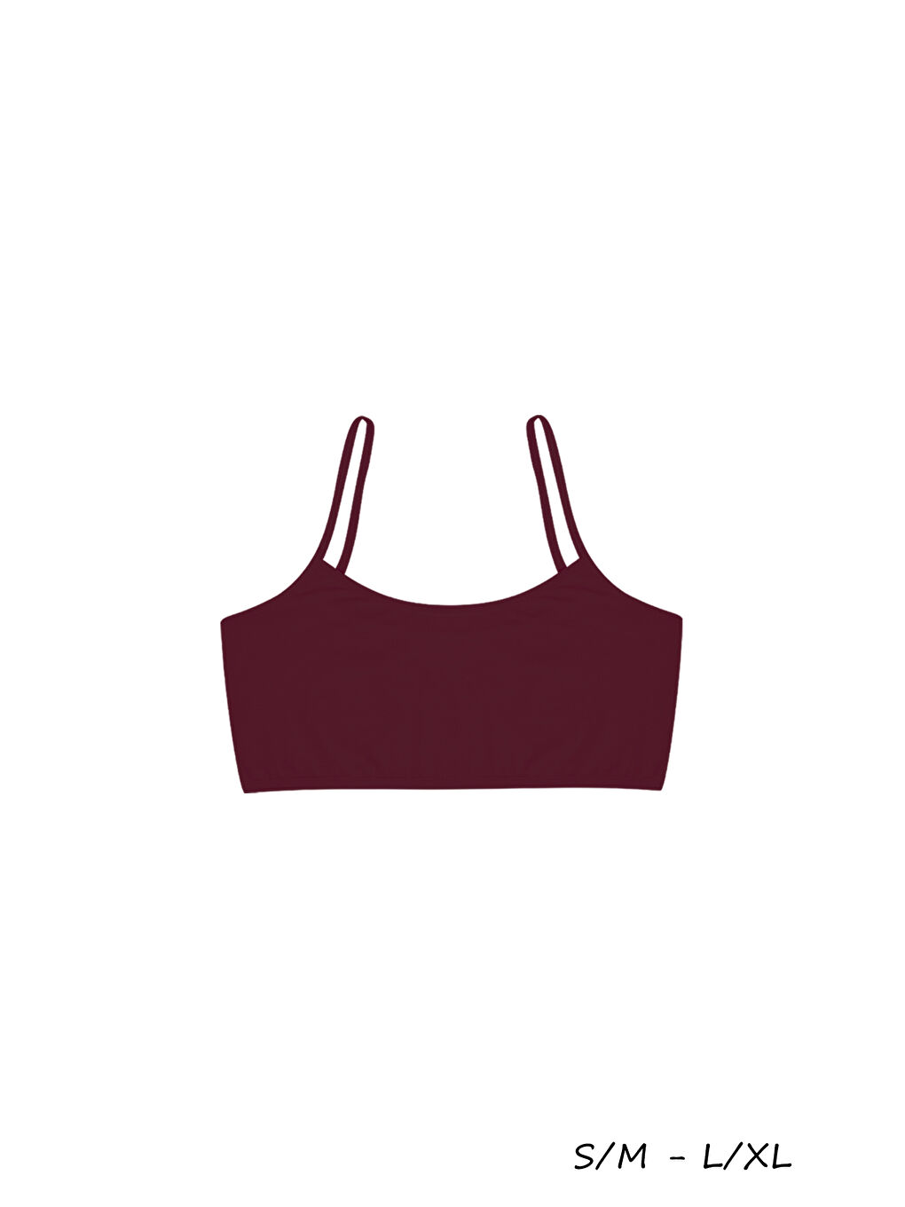 Karışık Kadın Renkli İp Askılı Büstiyer 5'Li-2