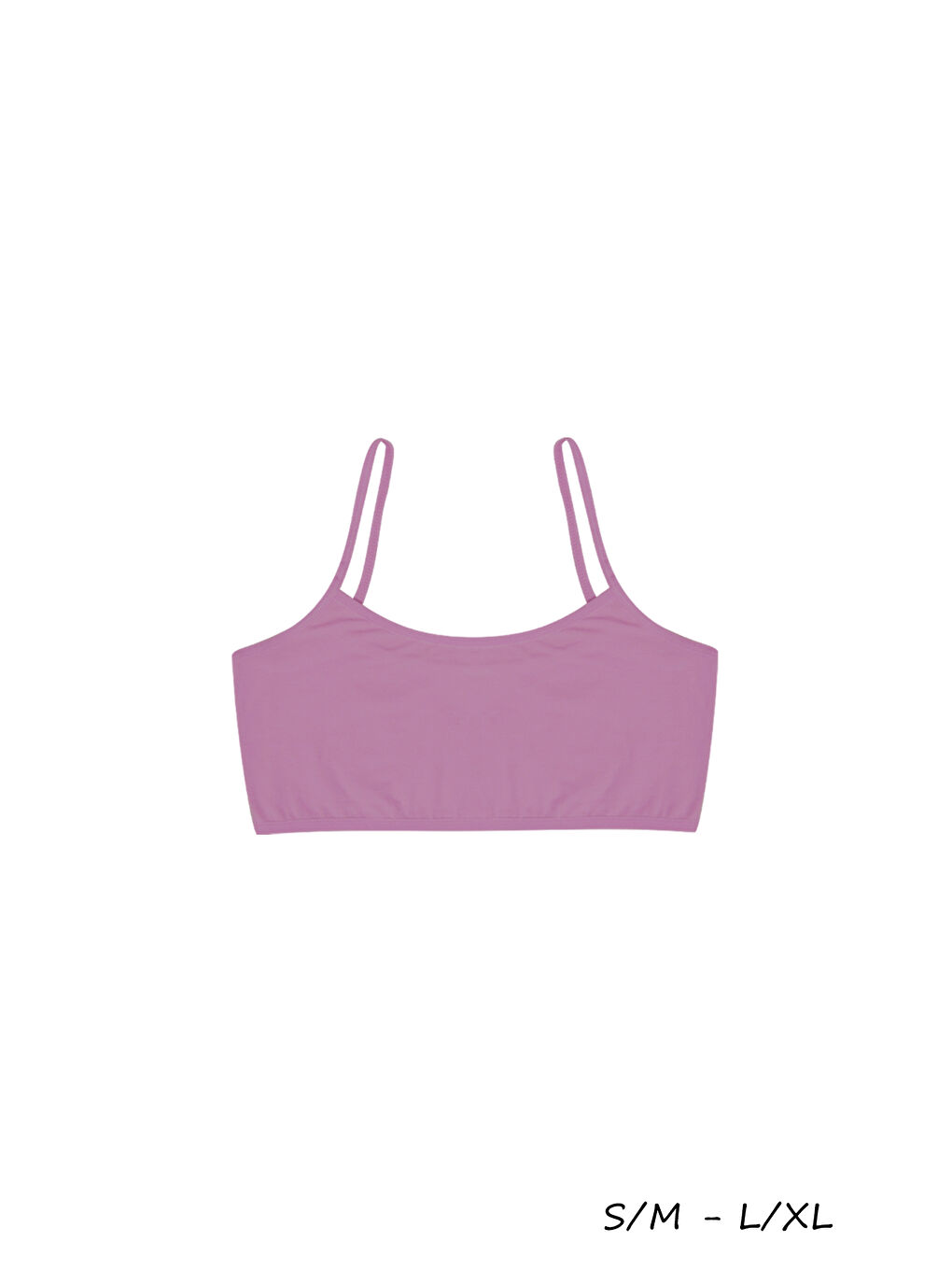 Karışık Kadın Renkli İp Askılı Büstiyer 5'Li-4