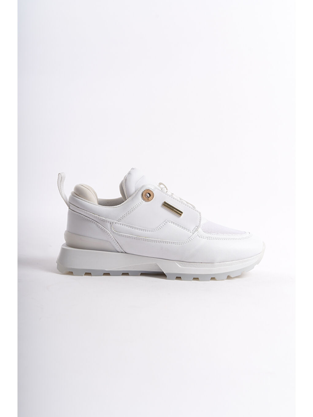 Beyaz D0852 Günlük Ortopedik Kadın Sneaker Spor Ayakkabı-7