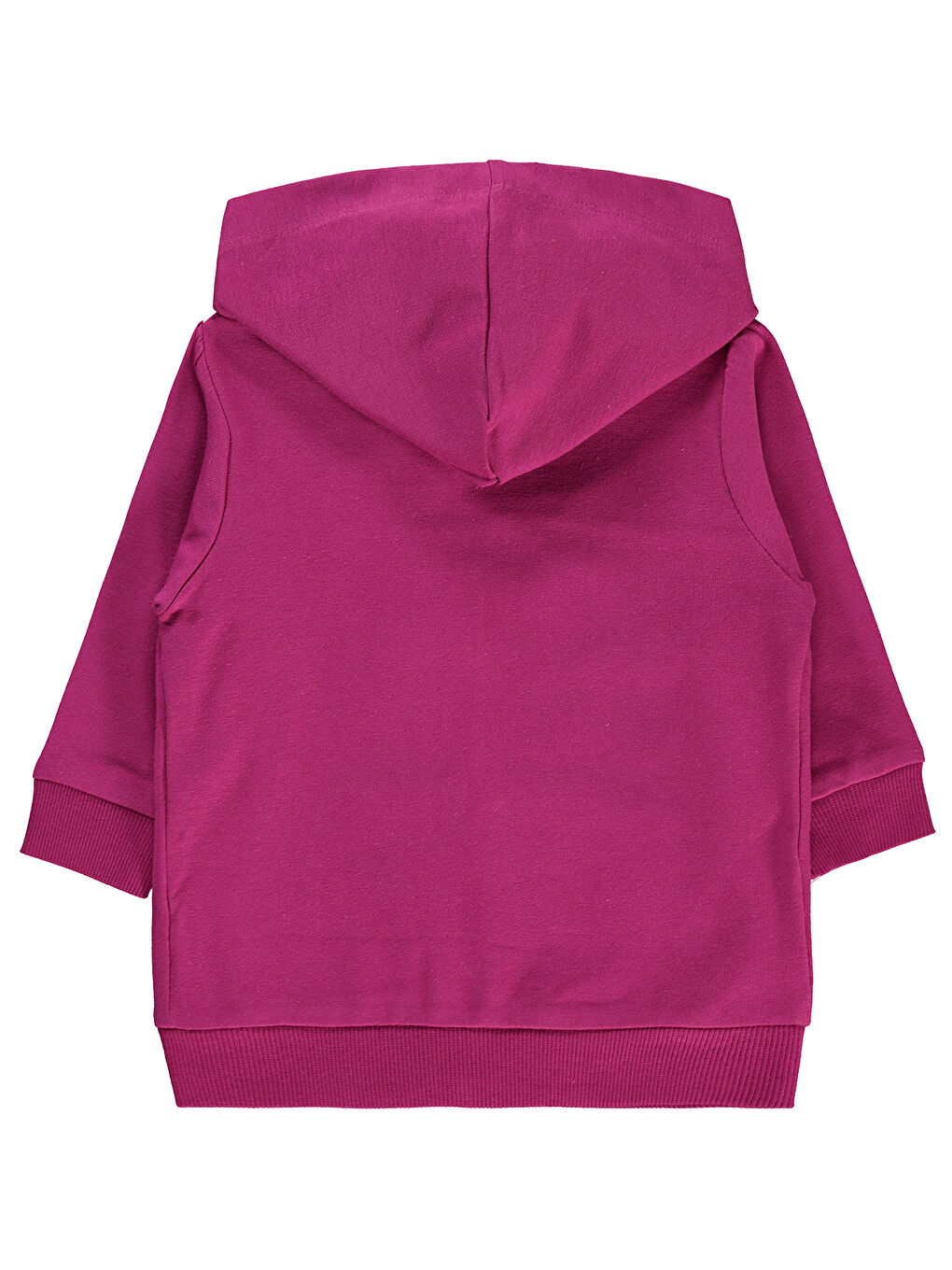 Baby Kız Bebek Kapüşonlu Hırka 6-18 Ay Orkide Moru-1