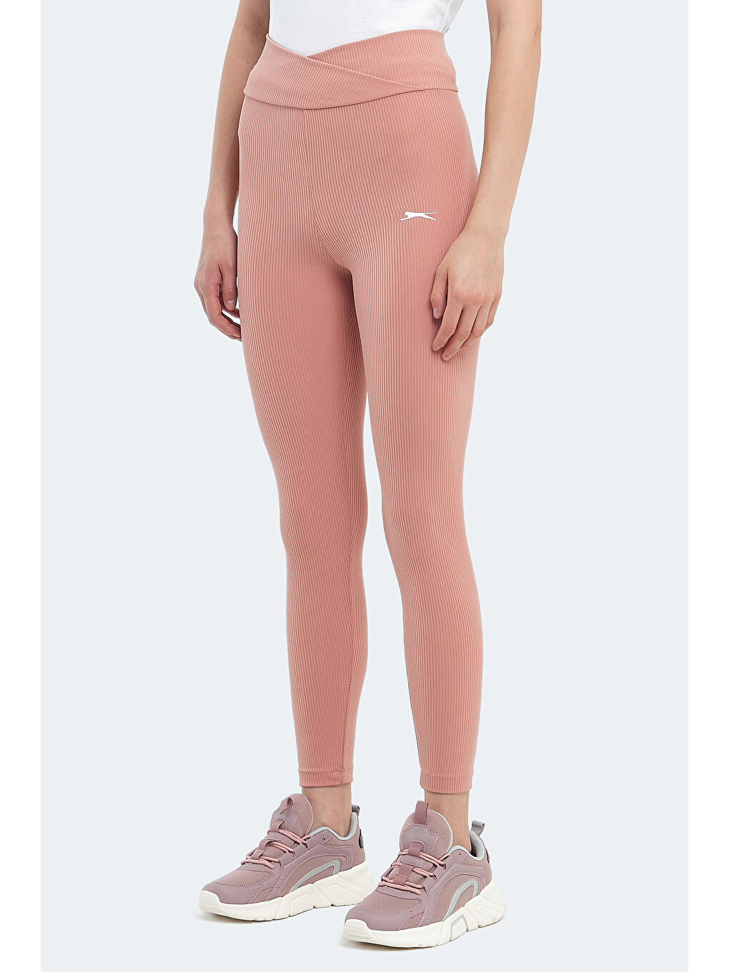 Pembe PRADEEP Kadın Fitness Tayt Somon-1