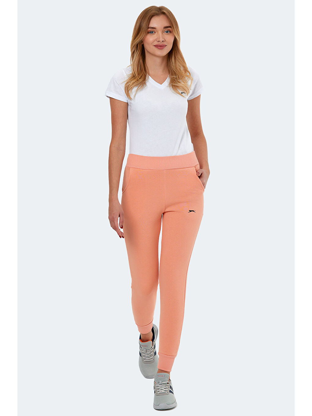 Pembe KLAUS Kadın Eşofman Altı Somon-2