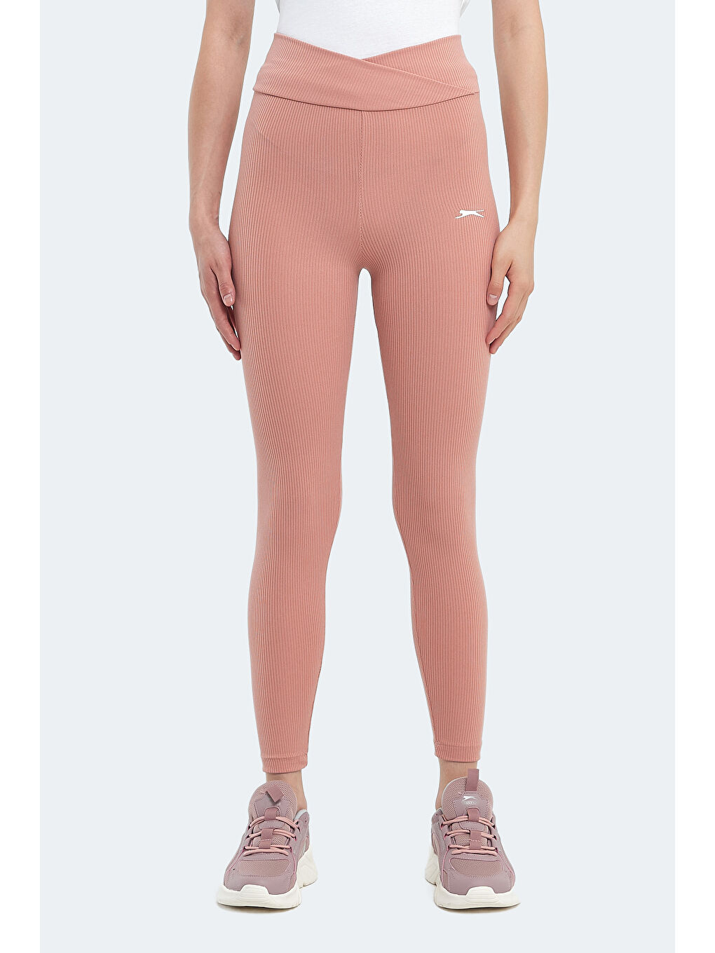 Pembe PRADEEP Kadın Fitness Tayt Somon-2