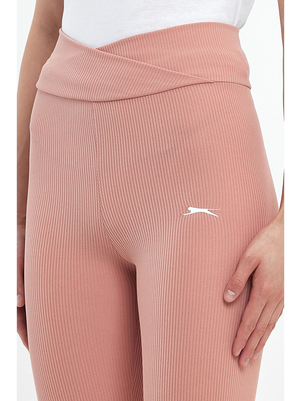 Pembe PRADEEP Kadın Fitness Tayt Somon-4