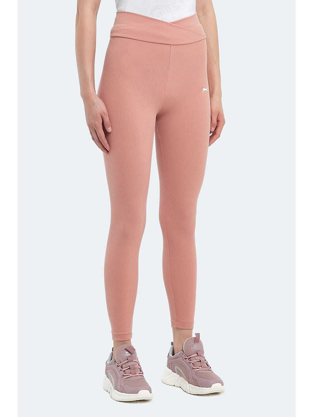 Pembe PRADEEP Kadın Fitness Tayt Somon-5