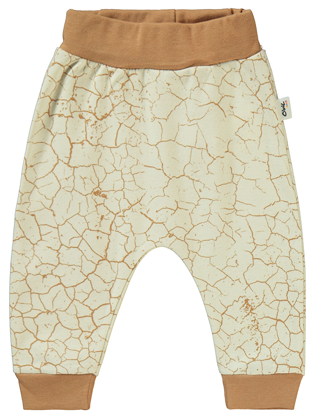 Kahverengi Baby Erkek Bebek 2'li Patiksiz Tek Alt 6-18 Ay Kahve-2