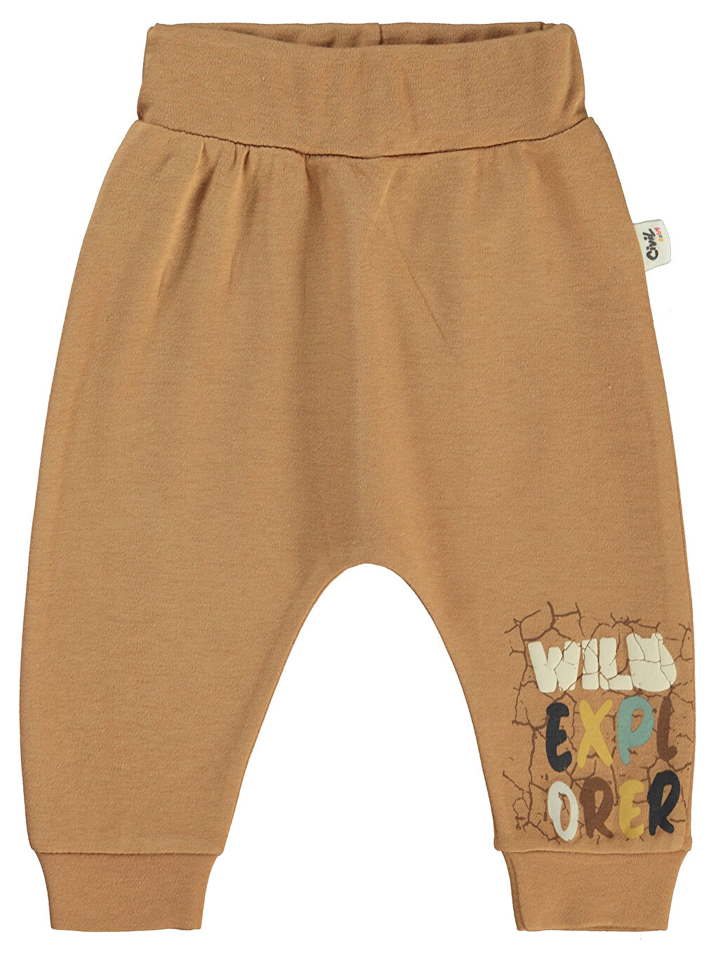 Kahverengi Baby Erkek Bebek 2'li Patiksiz Tek Alt 6-18 Ay Kahve-3