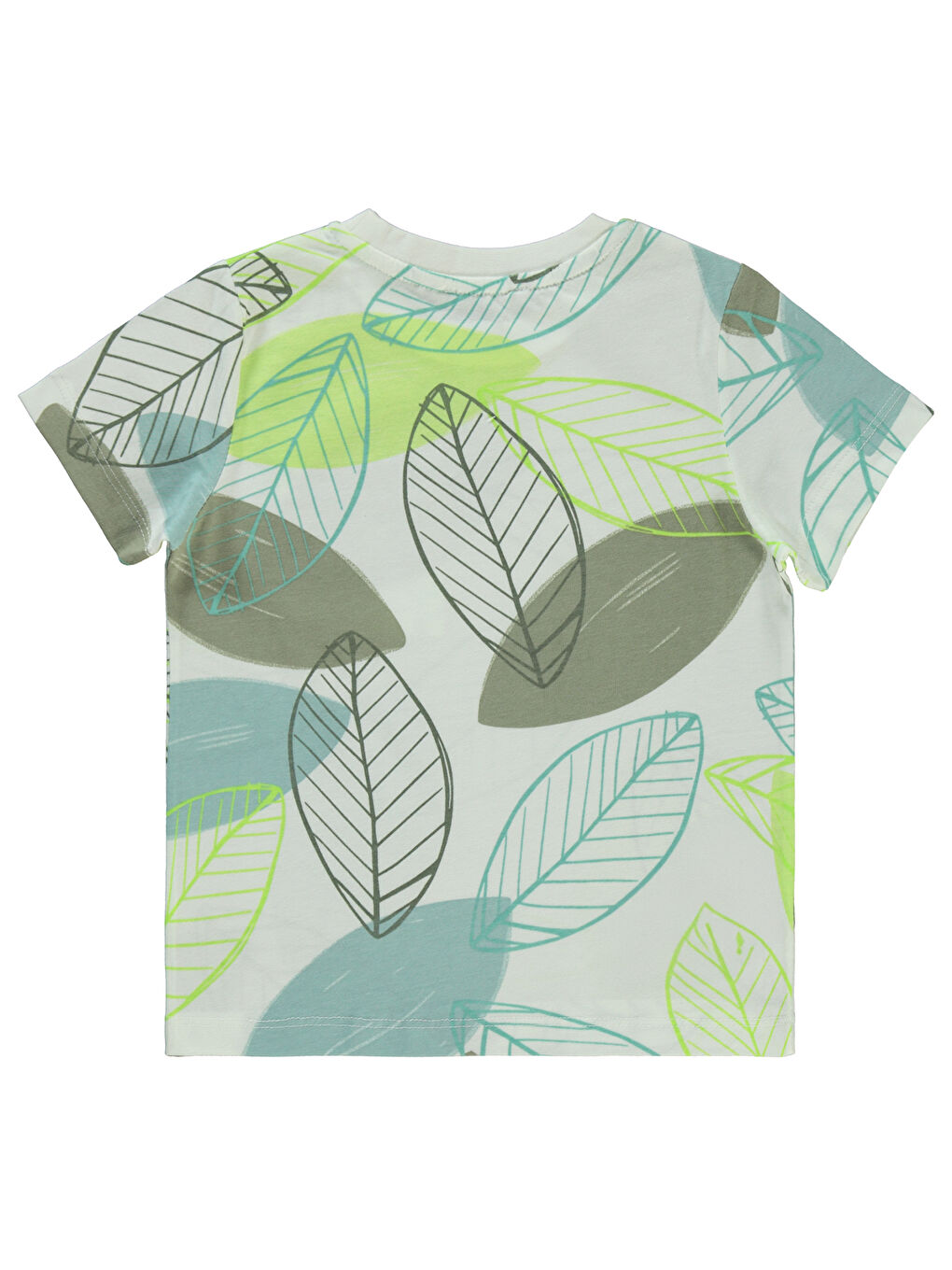 Boys Erkek Çocuk Tişört 2-5 Yaş Açık Çağla Yeşili-1