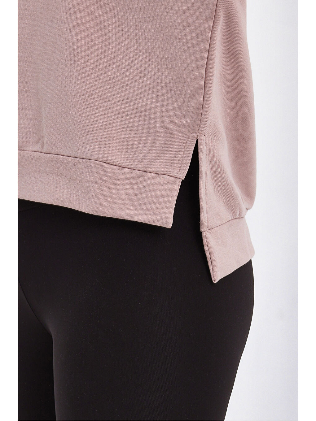 Bej MAGNET Kadın Sweatshirt Vizon-5