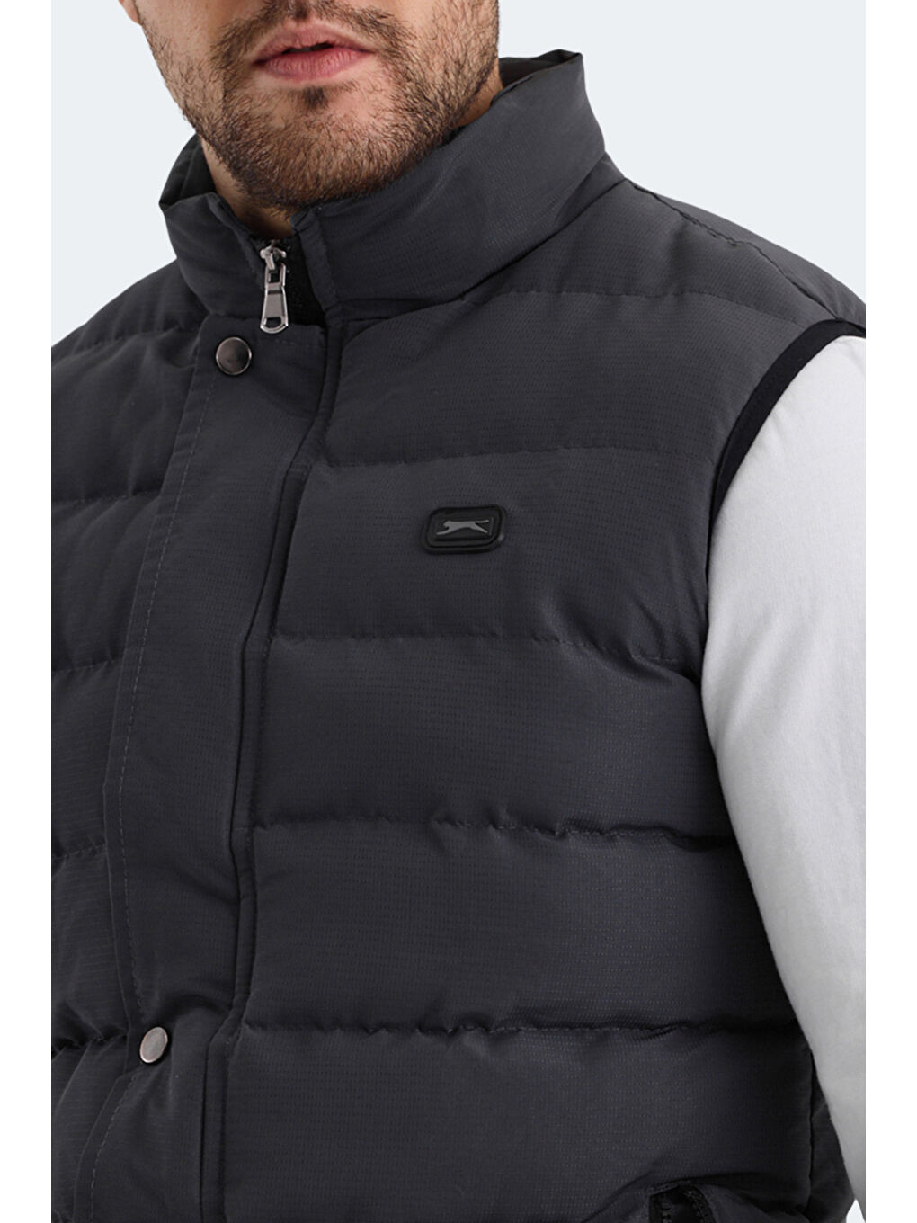 ZULA IN Erkek Şişme Antrasit Yelek-2