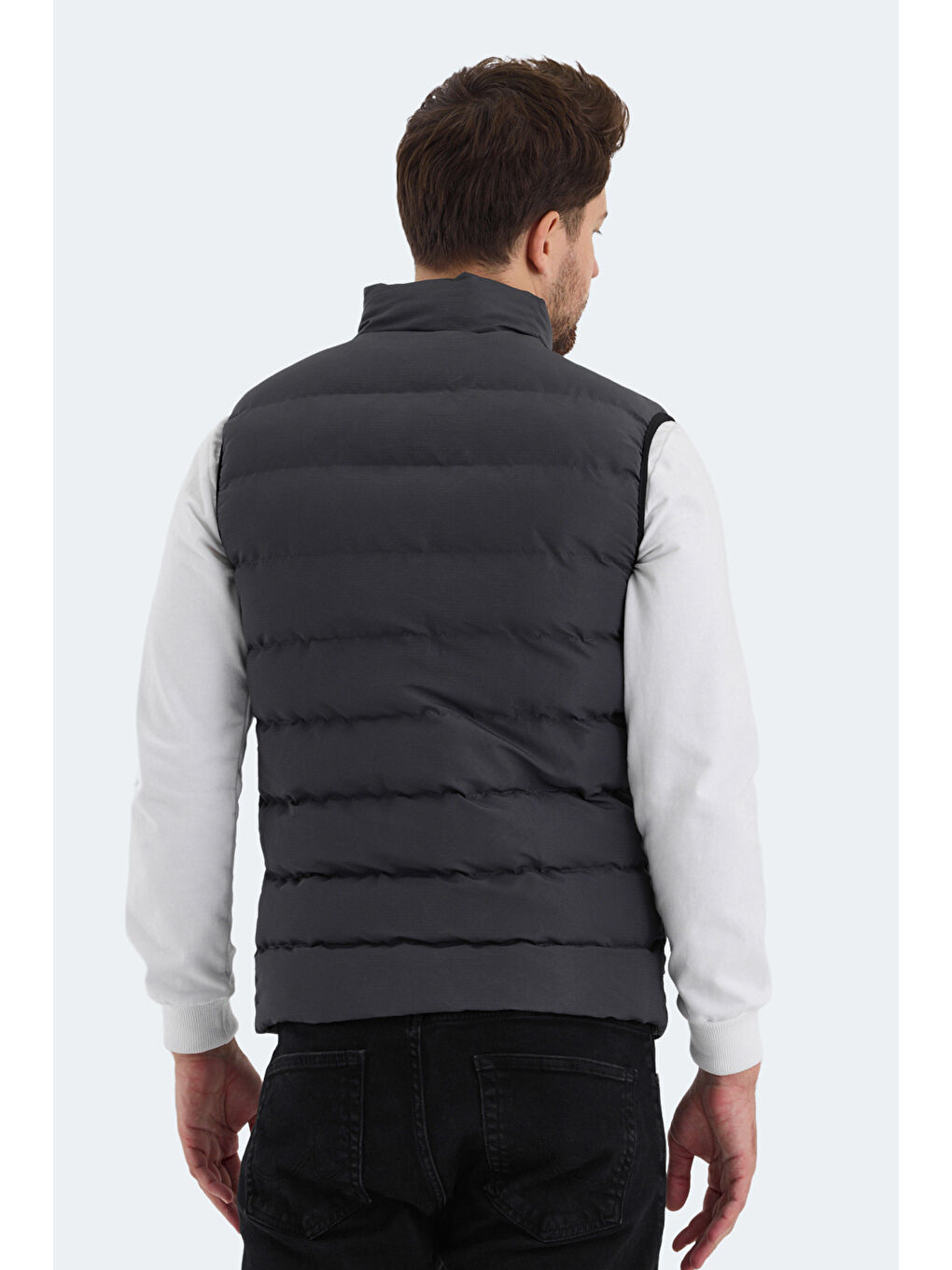 ZULA IN Erkek Şişme Antrasit Yelek-5