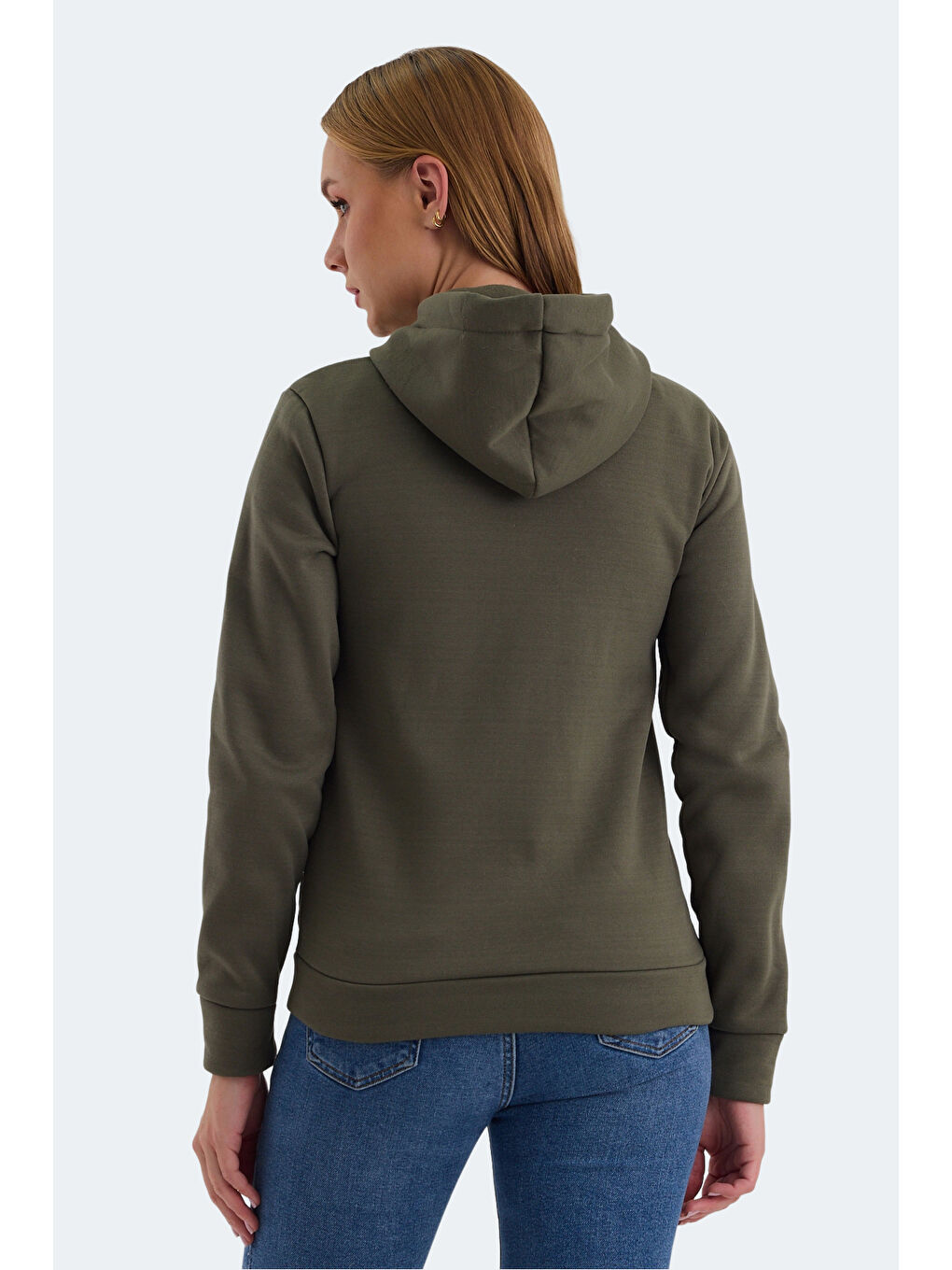 KATYA Kadın Sweatshirt Haki-1