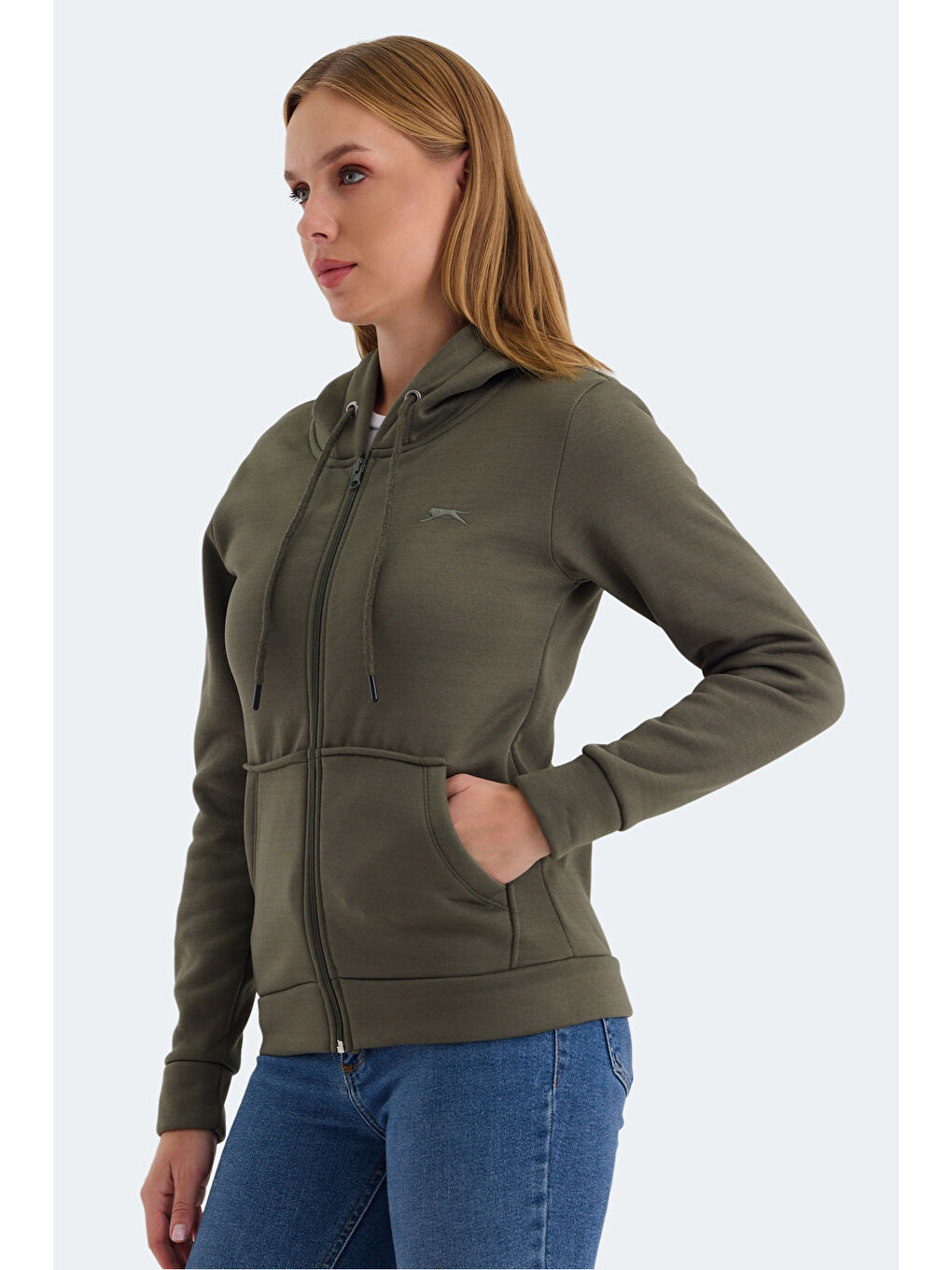 KATYA Kadın Sweatshirt Haki-2