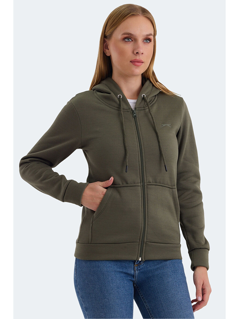 KATYA Kadın Sweatshirt Haki-3