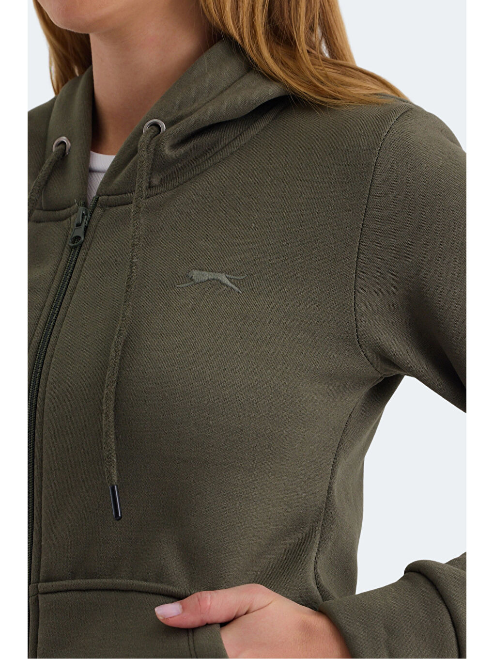 KATYA Kadın Sweatshirt Haki-4