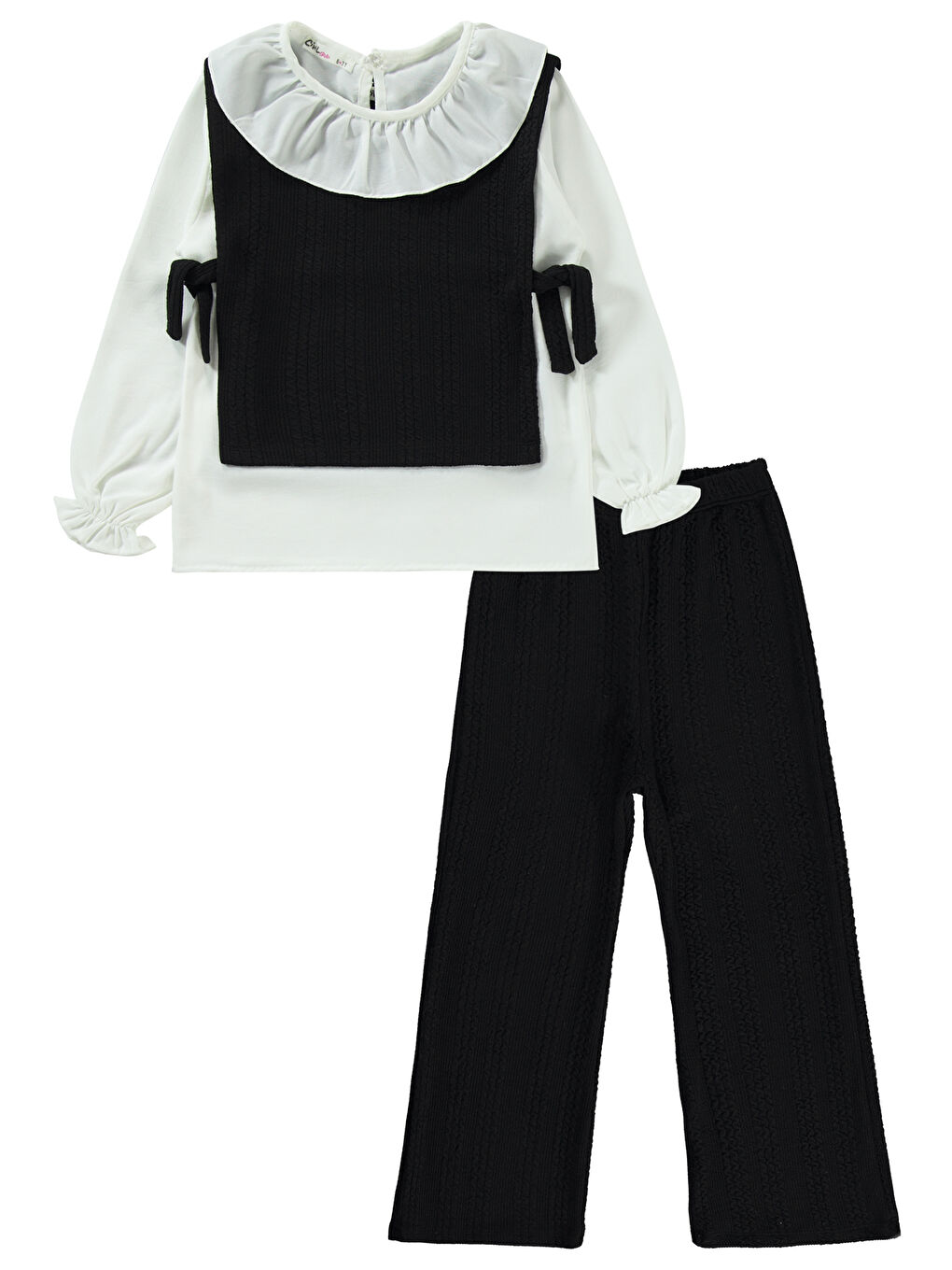 Girls Kız Çocuk Takım 6-9 Yaş Siyah-2