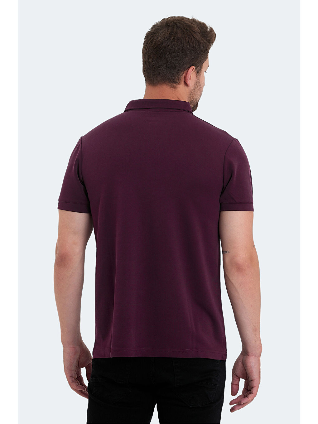 KUGGA Erkek Mürdüm Tişört-1