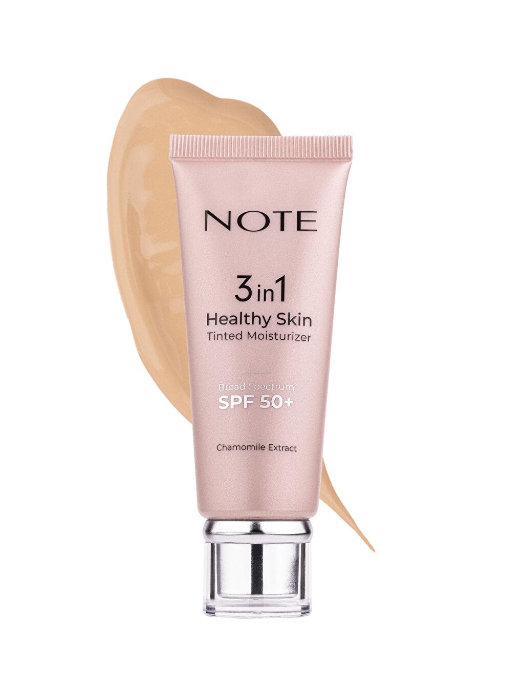 Note Cosmetique Ten 3 in 1 Healthy Skin Tinted Moisturizer Renk Ton Eşitleyici 50 SPF Aydınlatıcı Krem - 1