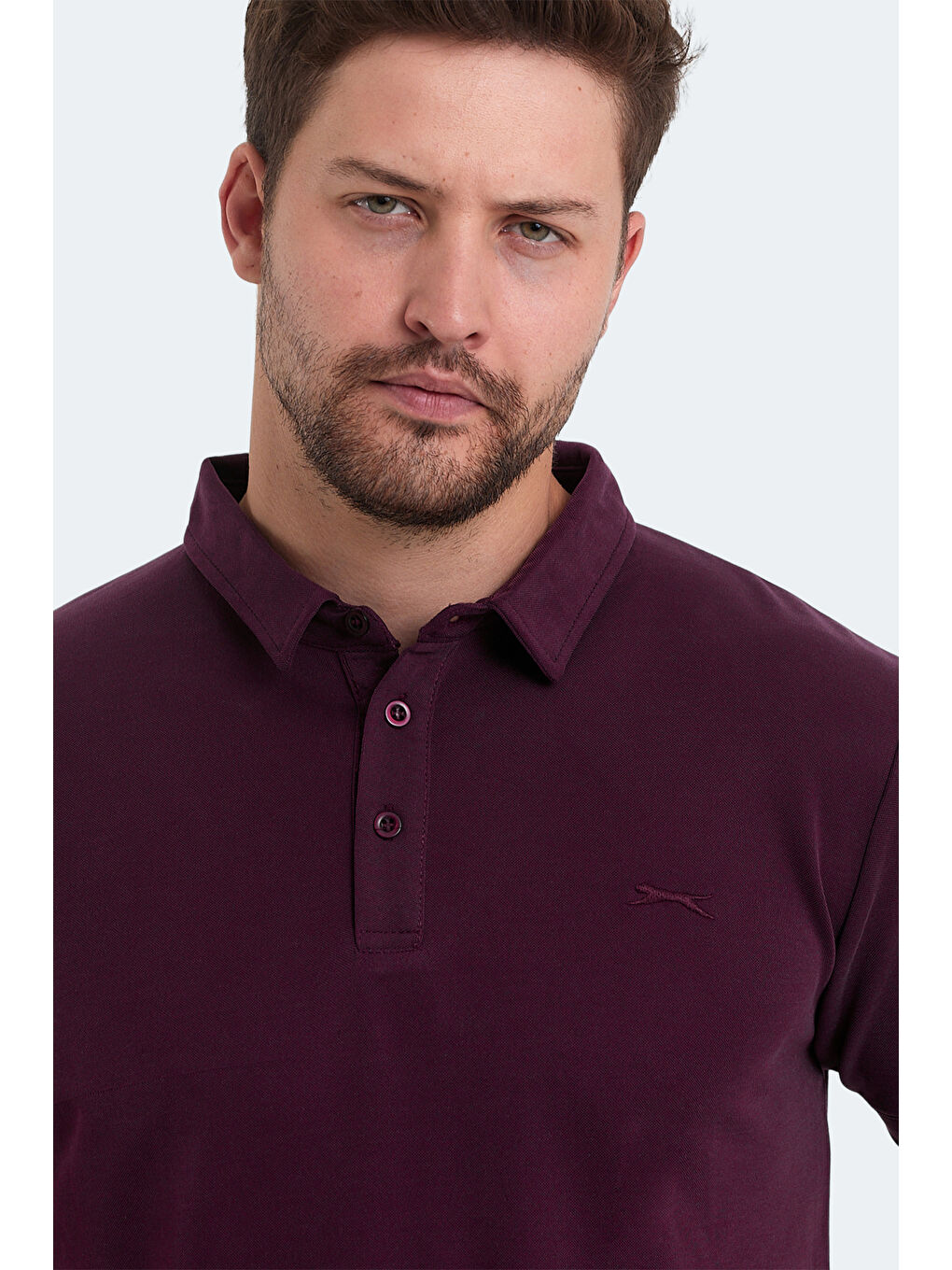 KUGGA Erkek Mürdüm Tişört-5