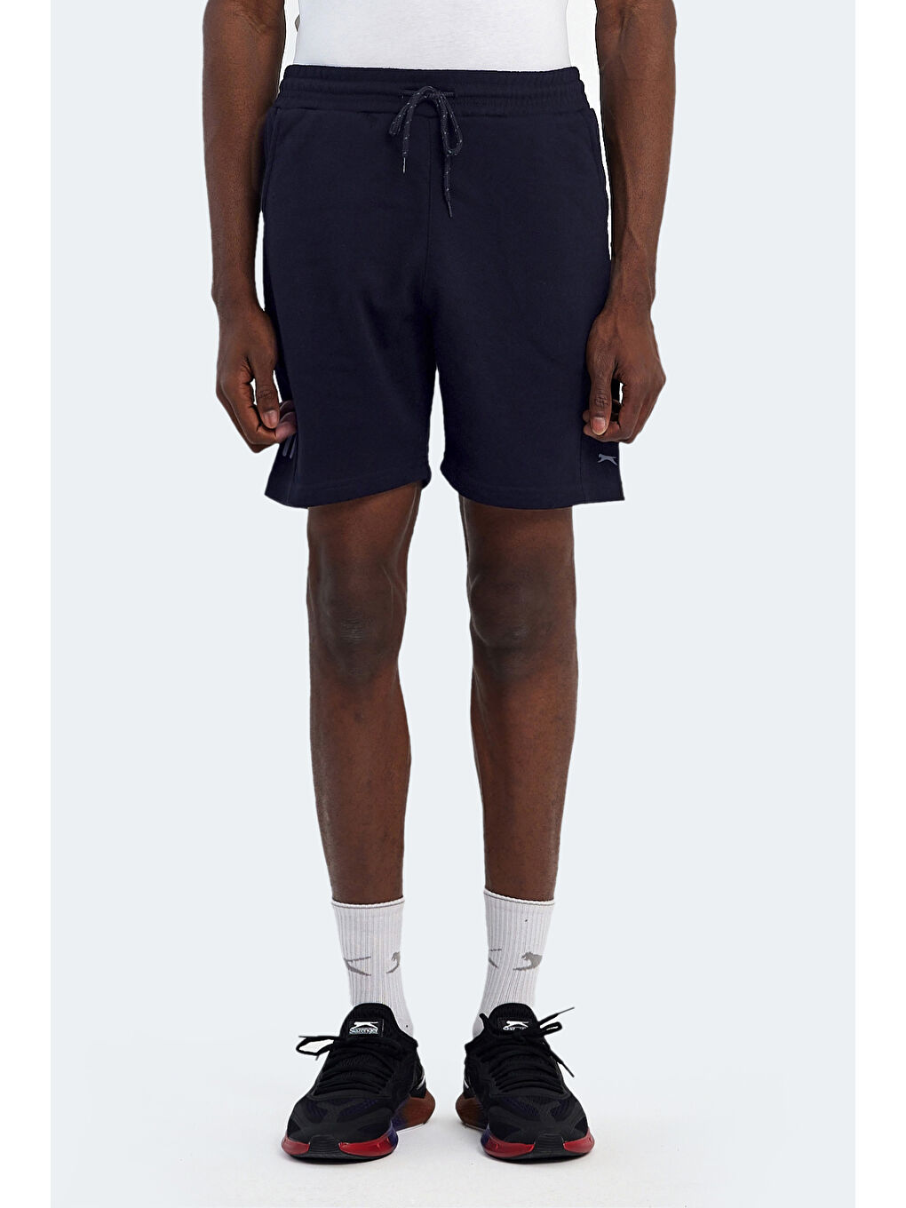 NASTYA IN Erkek Cepli Lacivert Şort-1