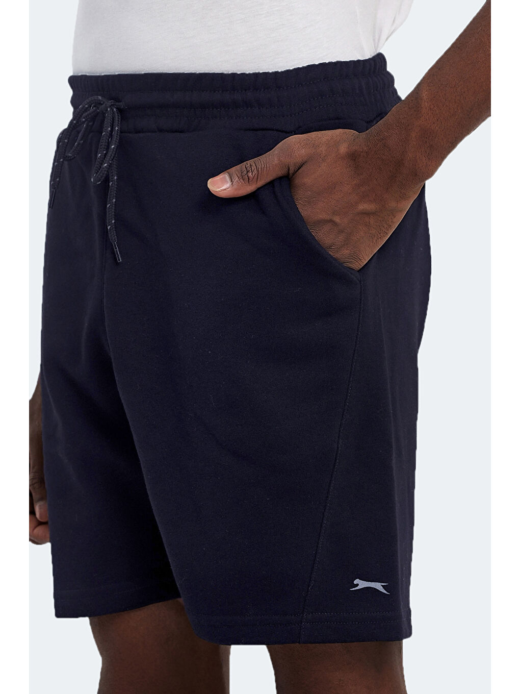 NASTYA IN Erkek Cepli Lacivert Şort-4