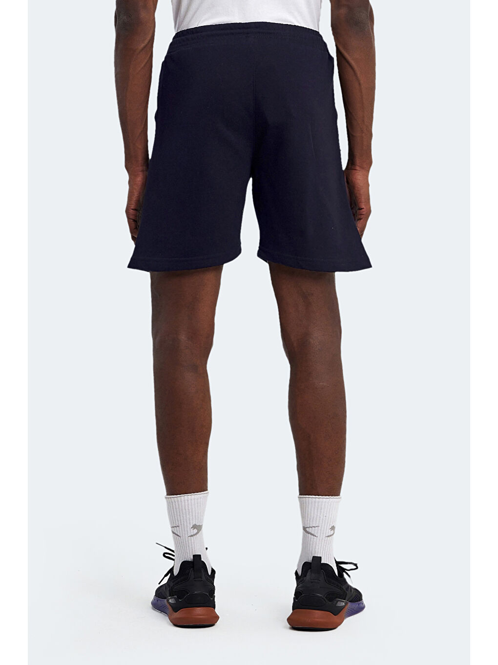 NASTYA IN Erkek Cepli Lacivert Şort-6