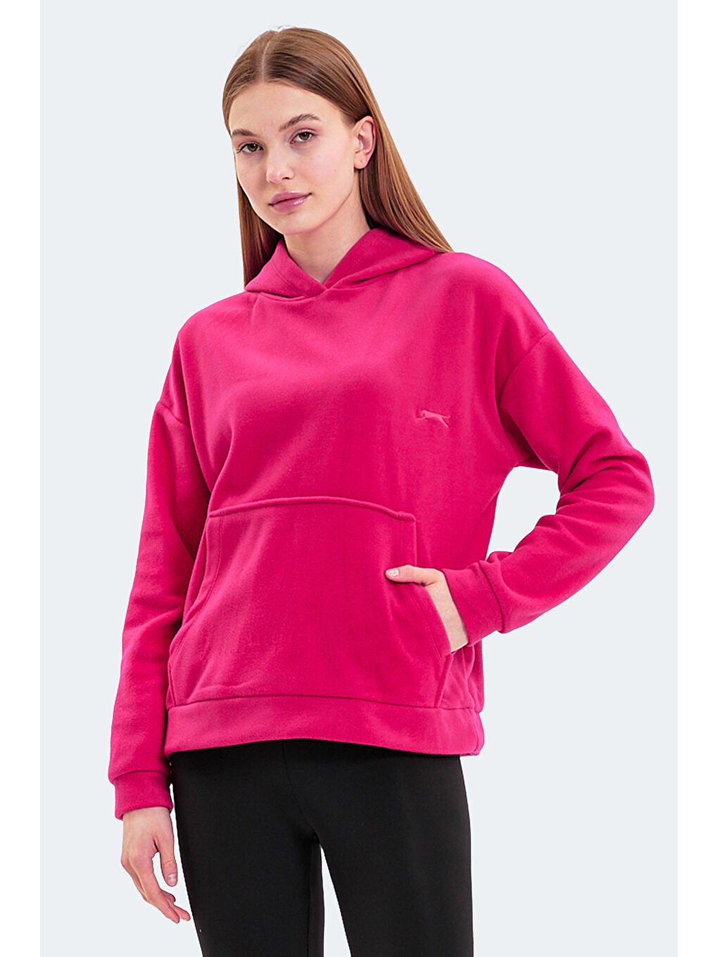 SLAZENGER SASSA Kadın Polar Fuşya