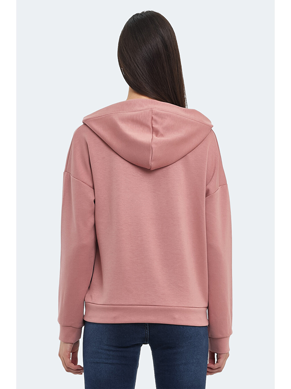 Pembe Kenzıe I Kadın Sweatshirt Gül-1