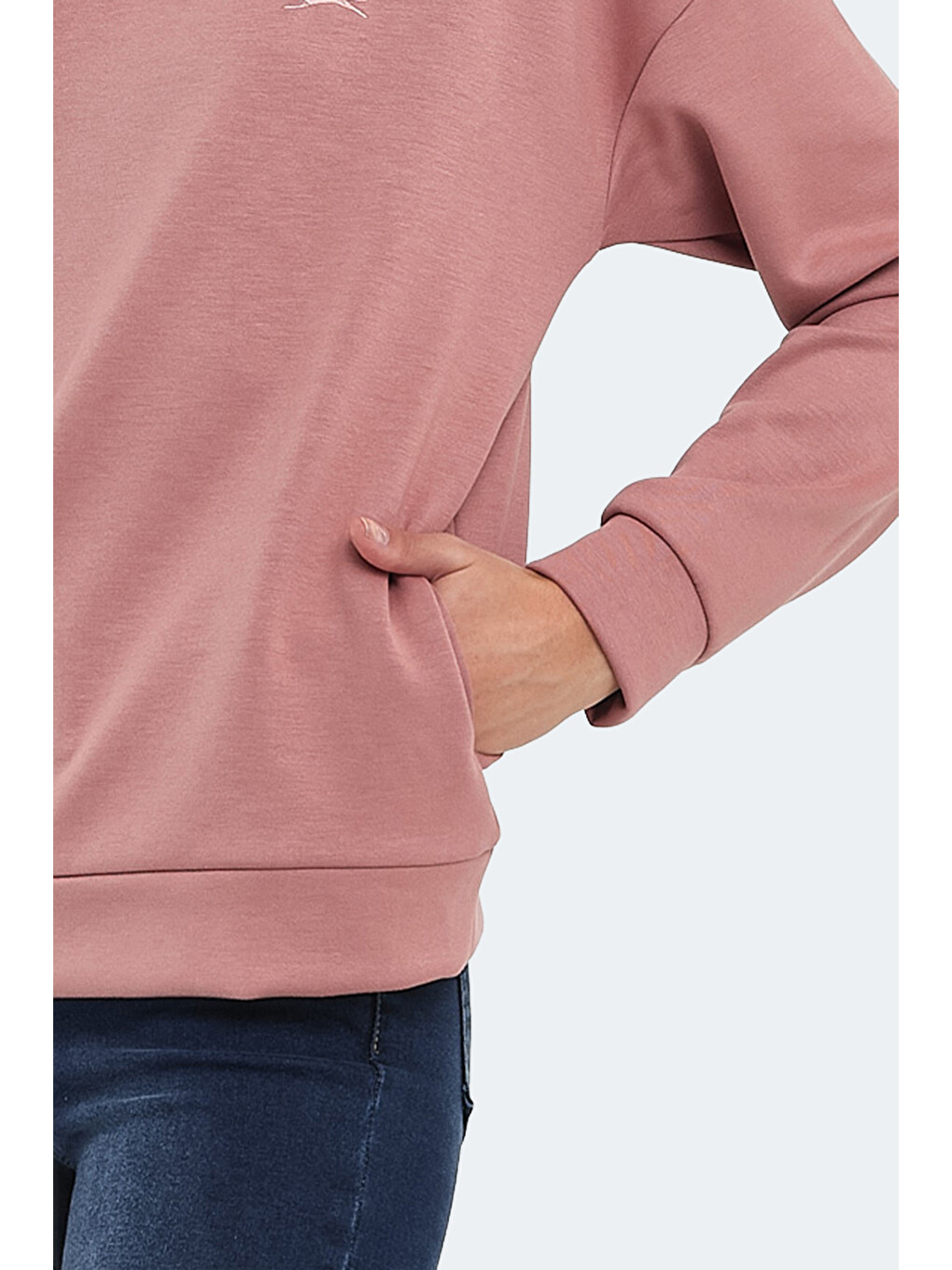 Pembe Kenzıe I Kadın Sweatshirt Gül-4